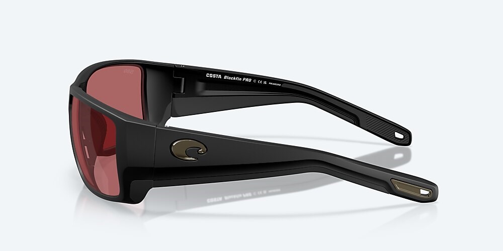Costa Del Mar Blackfin PRO - Matte Black - Rose Polarized Glass (580G)