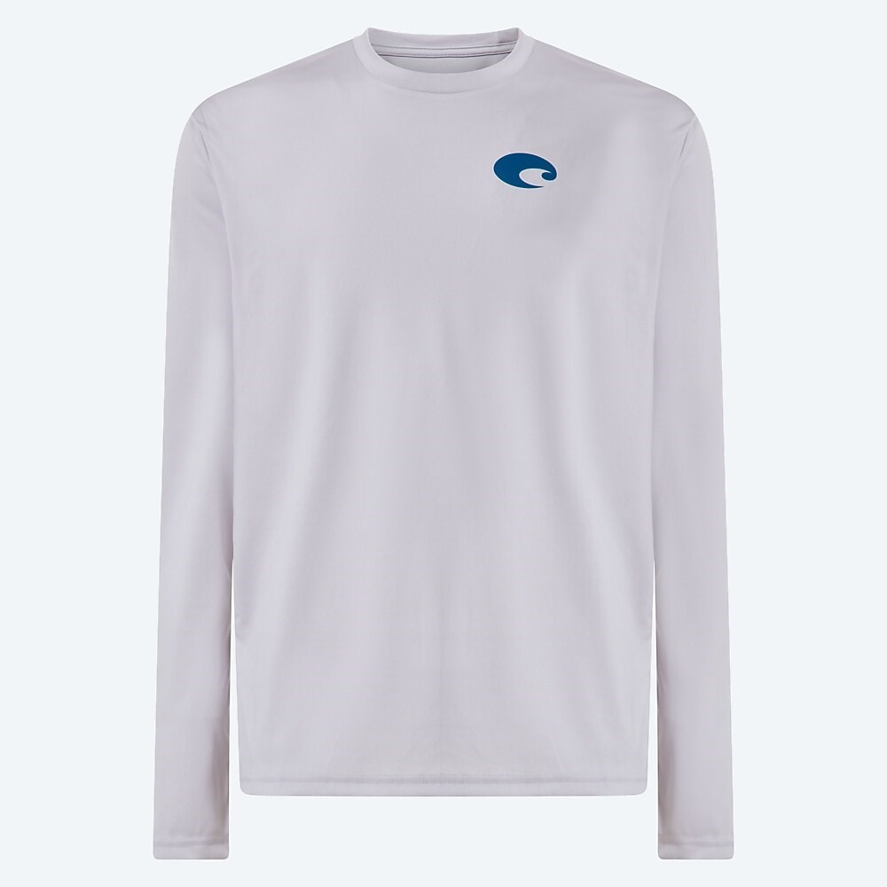 Costa Del Mar Tech LS Clear Hitch - Silver