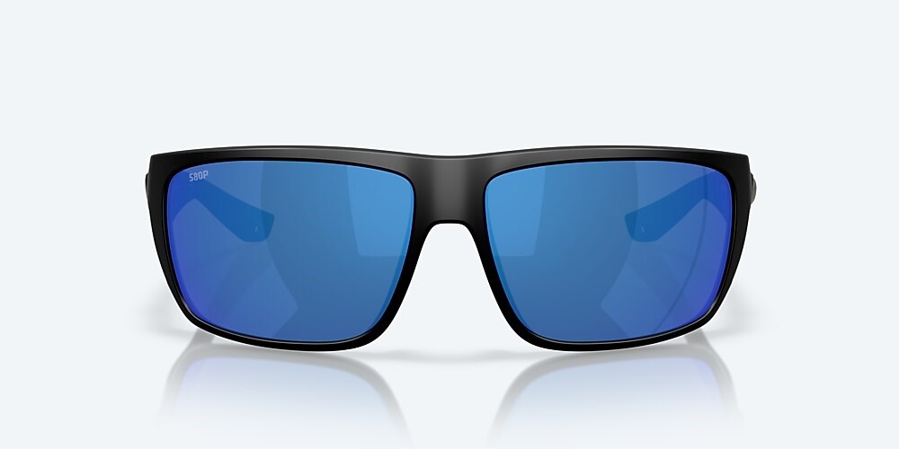 Costa Del Mar Fly Line - Matte Black - Blue Mirror Polarized Polycarbonate (580P)