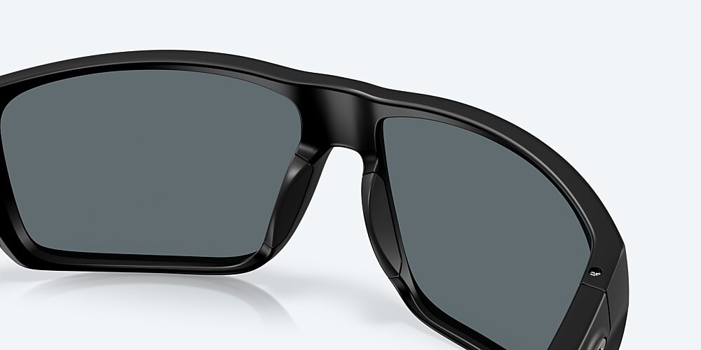 Costa Del Mar Fly Line - Matte Black - Blue Mirror Polarized Polycarbonate (580P)