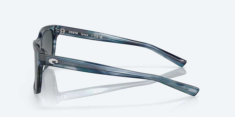 Costa Del Mar Tybee - Ocean Currents - Gray Gradient Polarized Glass (580G)