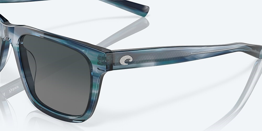 Costa Del Mar Tybee - Ocean Currents - Gray Gradient Polarized Glass (580G)