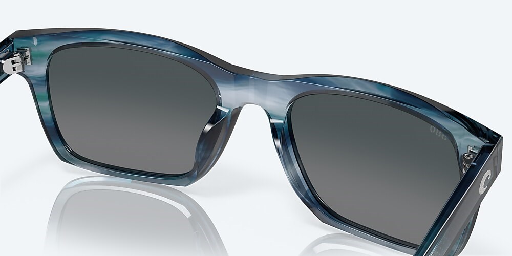 Costa Del Mar Tybee - Ocean Currents - Gray Gradient Polarized Glass (580G)