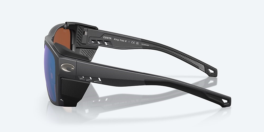 Costa Del Mar King Tide 6 - Black Pearl - Green Mirror Polarized Glass (580G)