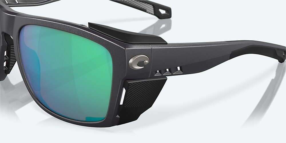 Costa Del Mar King Tide 6 - Black Pearl - Green Mirror Polarized Glass (580G)