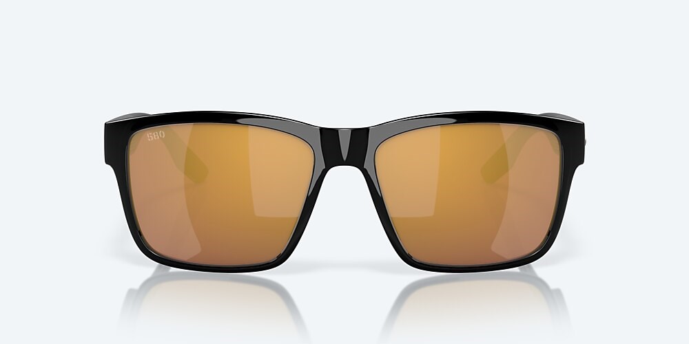 Costa Del Mar Paunch - Black - Gold Mirror Polarized Glass (580G)
