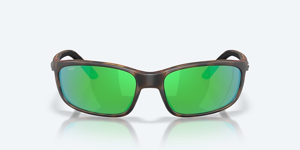 Costa Del Mar Brine II - Matte Tortoise - Green Mirror Polarized Polycarbonate (580P)