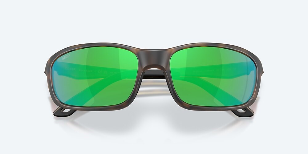 Costa Del Mar Brine II - Matte Tortoise - Green Mirror Polarized Polycarbonate (580P)