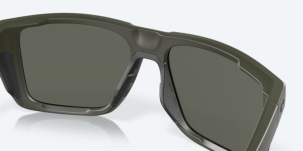 Costa Del Mar Lido - Matte Olive - Gray Polarized Glass (580G)