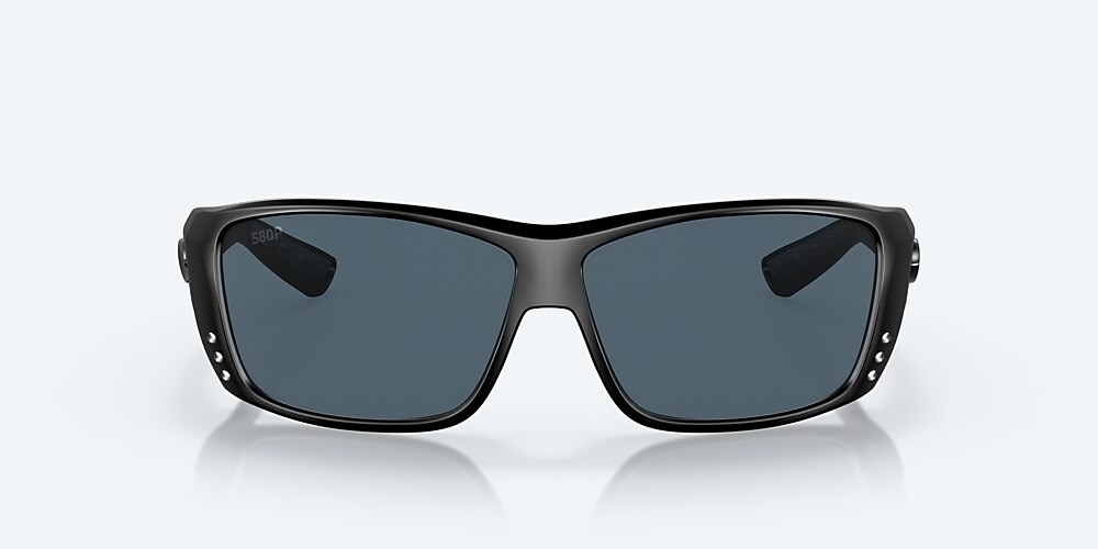 Costa Del Mar Cat Cay - Blackout - Gray Polarized Polycarbonate (580P)