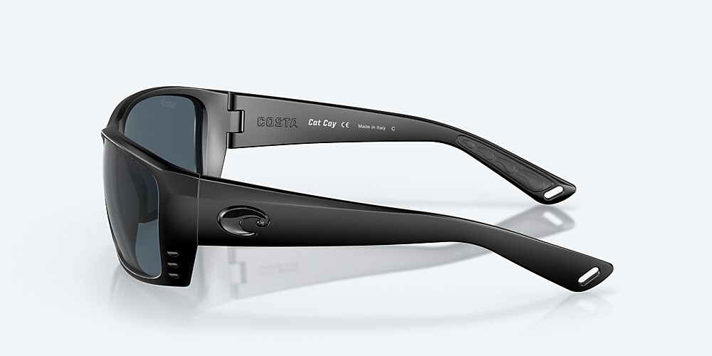 Costa Del Mar Cat Cay - Blackout - Gray Polarized Polycarbonate (580P)
