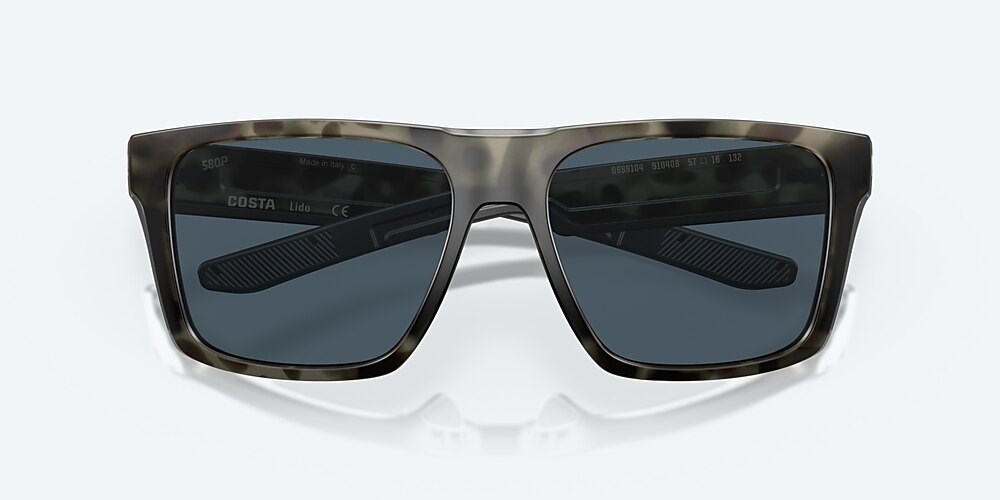 Costa Del Mar Lido - Wetlands - Gray Polarized Polycarbonate (580P)
