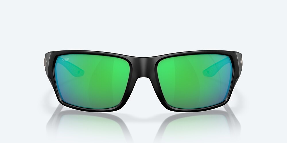 Costa Del Mar Tailfin - Matte Black - Green Mirror Polarized Polycarbonate (580P)