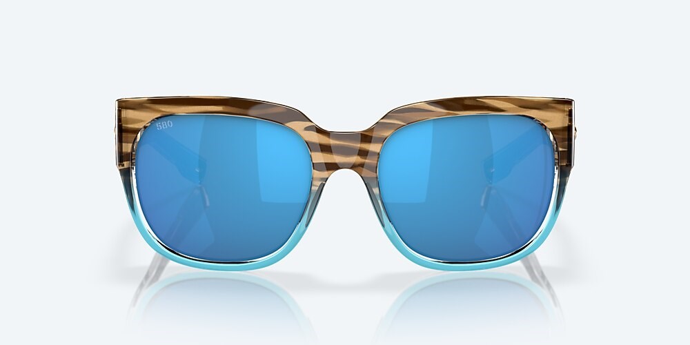 Costa Del Mar Waterwoman - Shiny Wahoo - Blue Mirror Polarized Glass (580G)