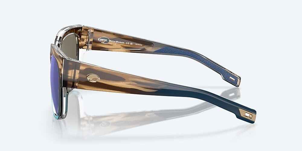 Costa Del Mar Waterwoman - Shiny Wahoo - Blue Mirror Polarized Glass (580G)