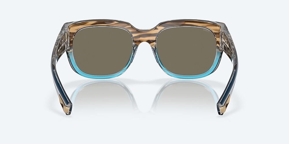 Costa Del Mar Waterwoman - Shiny Wahoo - Blue Mirror Polarized Glass (580G)