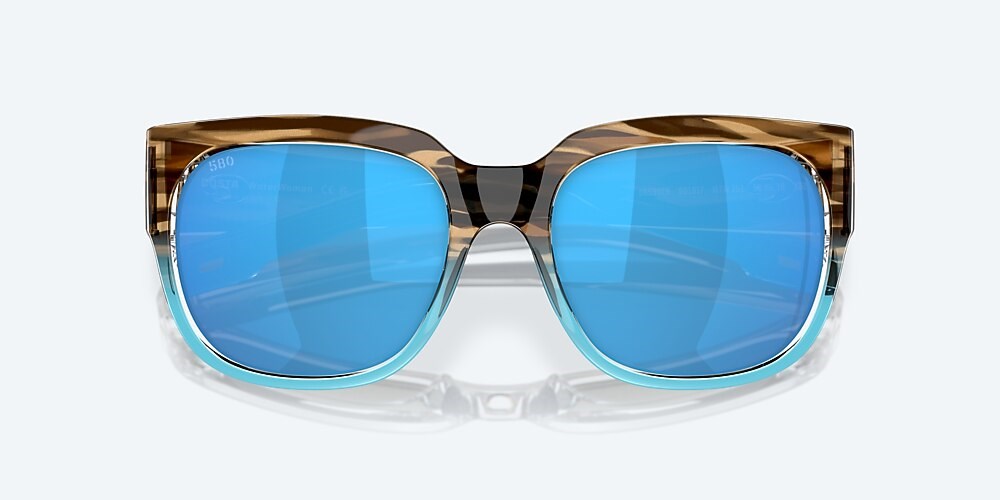 Costa Del Mar Waterwoman - Shiny Wahoo - Blue Mirror Polarized Glass (580G)