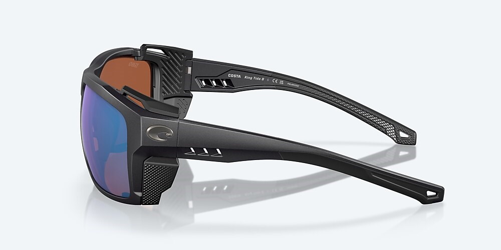 Costa Del Mar King Tide 8 - Black Pearl - Green Mirror Polarized Glass (580G)