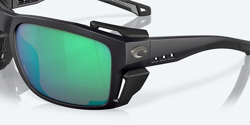 Costa Del Mar King Tide 8 - Black Pearl - Green Mirror Polarized Glass (580G)