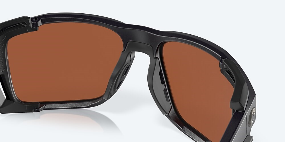Costa Del Mar King Tide 8 - Black Pearl - Green Mirror Polarized Glass (580G)