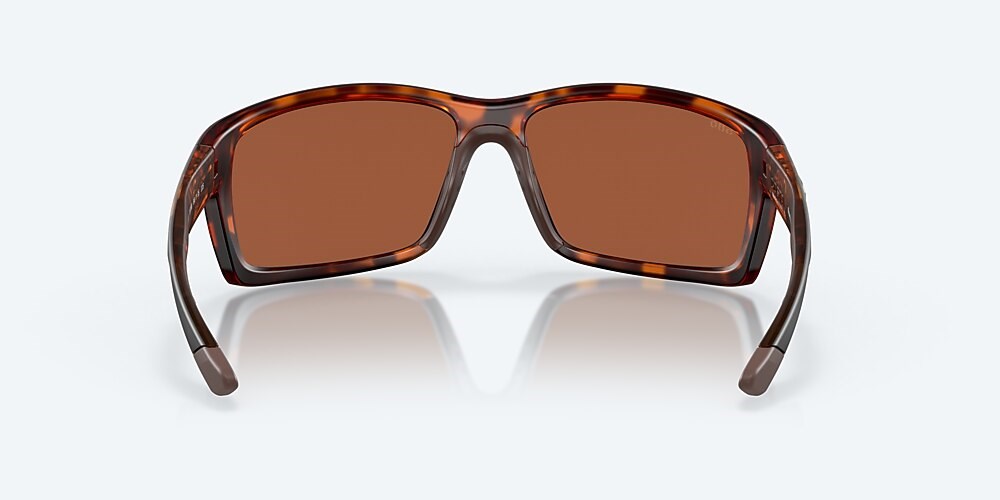 Costa Del Mar Reefton - Retro Tortoise - Green Mirror Polarized Glass (580G)