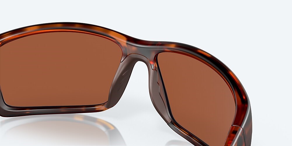 Costa Del Mar Reefton - Retro Tortoise - Green Mirror Polarized Glass (580G)