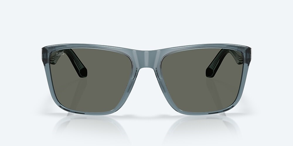 Costa Del Mar Los Alijos - Translucent Deep Blue - Gray Polarized Glass (580G)