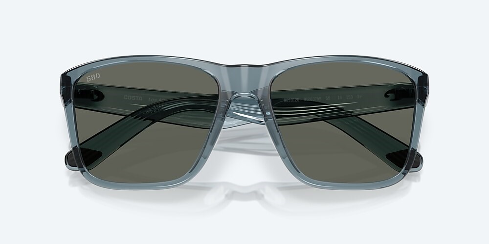Costa Del Mar Los Alijos - Translucent Deep Blue - Gray Polarized Glass (580G)