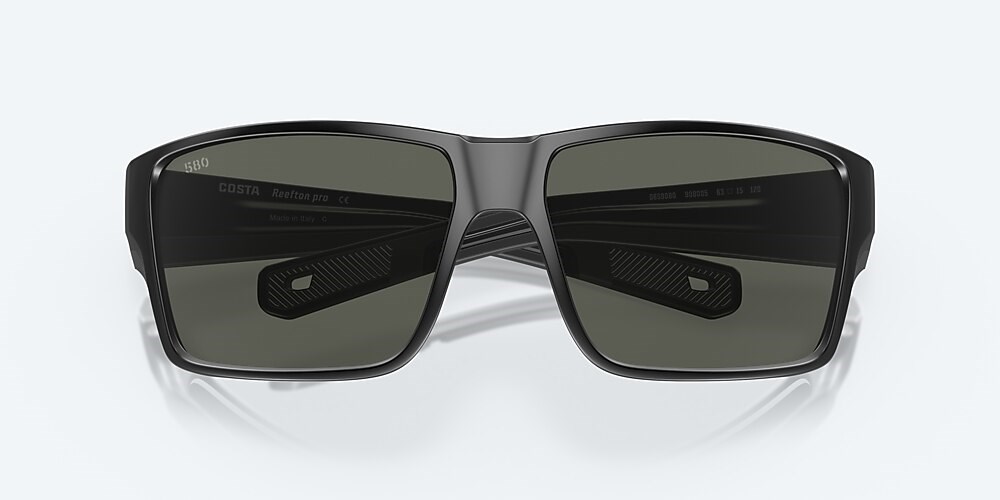Costa Del Mar Reefton PRO - Matte Black - Gray Polarized Glass (580G)