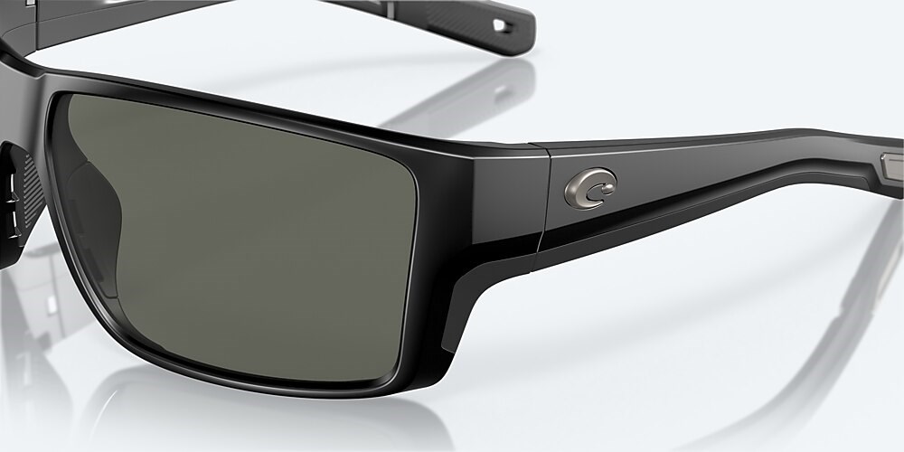 Costa Del Mar Reefton PRO - Matte Black - Gray Polarized Glass (580G)