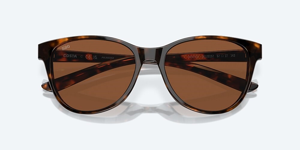 Costa Del Mar Catherine - Tortoise - Copper Polarized Glass (580G)