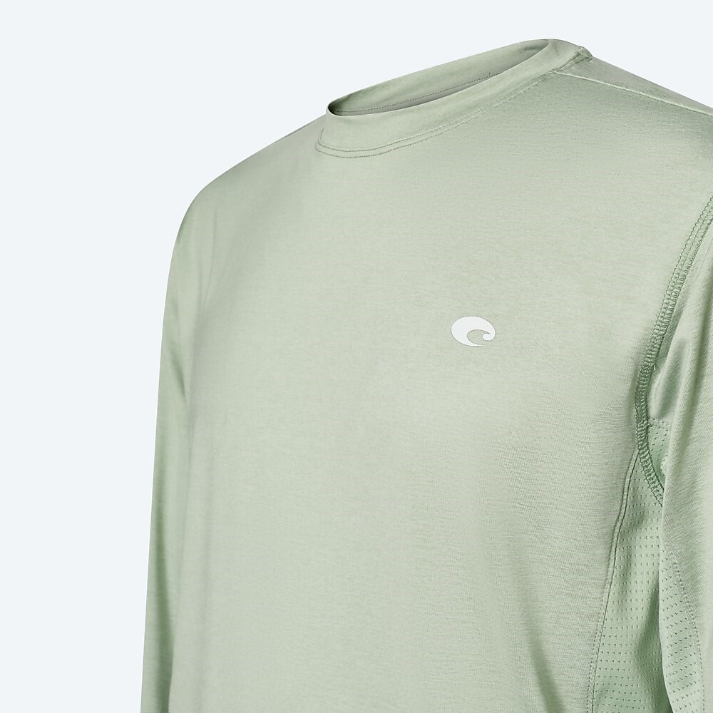Costa Del Mar LS Voyager Performance Shirt - Heather Sage