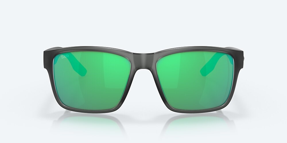 Costa Del Mar Paunch - Matte Smoke Crystal - Green Mirror Polarized Glass (580G)
