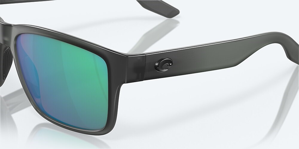 Costa Del Mar Paunch - Matte Smoke Crystal - Green Mirror Polarized Glass (580G)