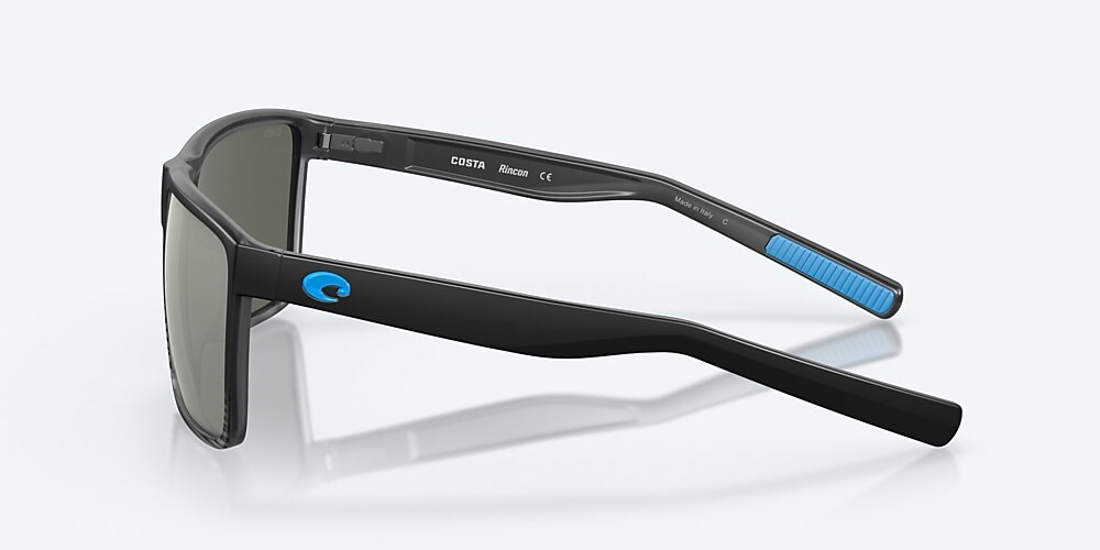 Costa Del Mar Rincon - Matte Smoke Crystal Fade - Gray Silver Mirror Polarized Glass (580G)