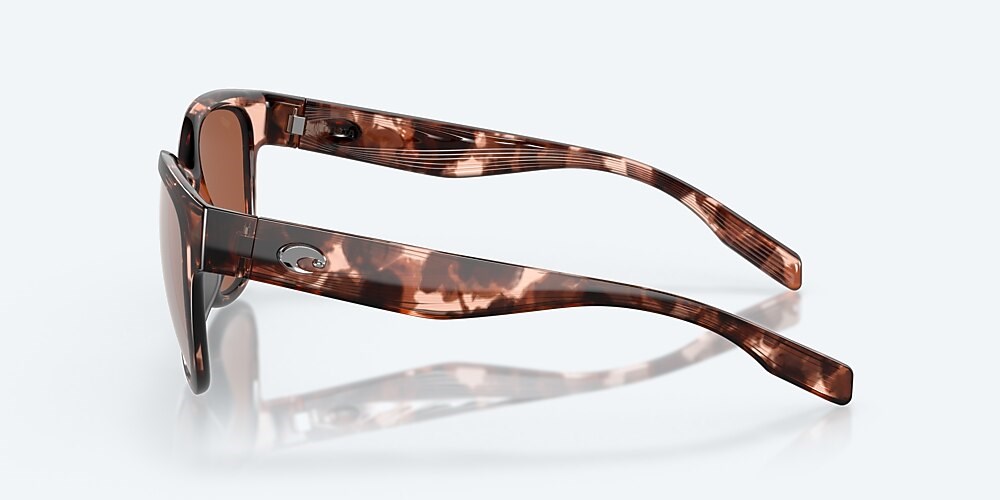 Costa Del Mar Salina - Coral Tortoise - Copper Silver Mirror Polarized Polycarbonate (580P)