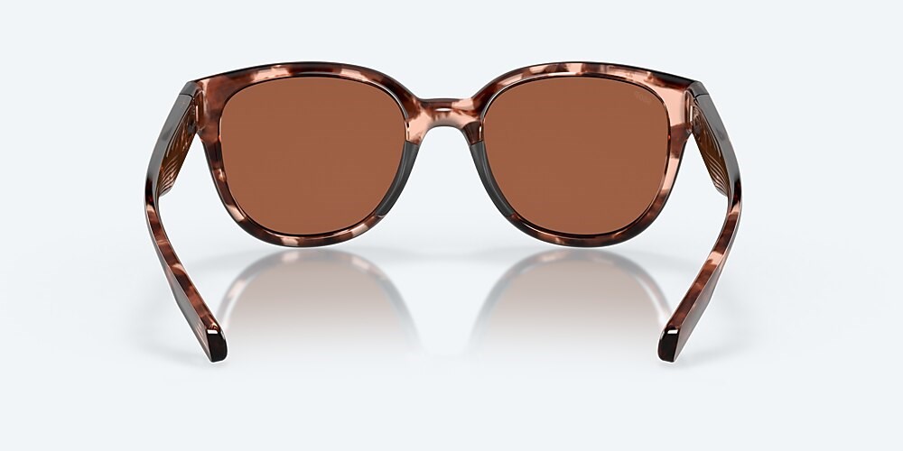 Costa Del Mar Salina - Coral Tortoise - Copper Silver Mirror Polarized Polycarbonate (580P)