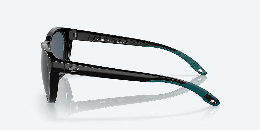 Costa Del Mar Aleta - Black - Gray Polarized Polycarbonate (580P)
