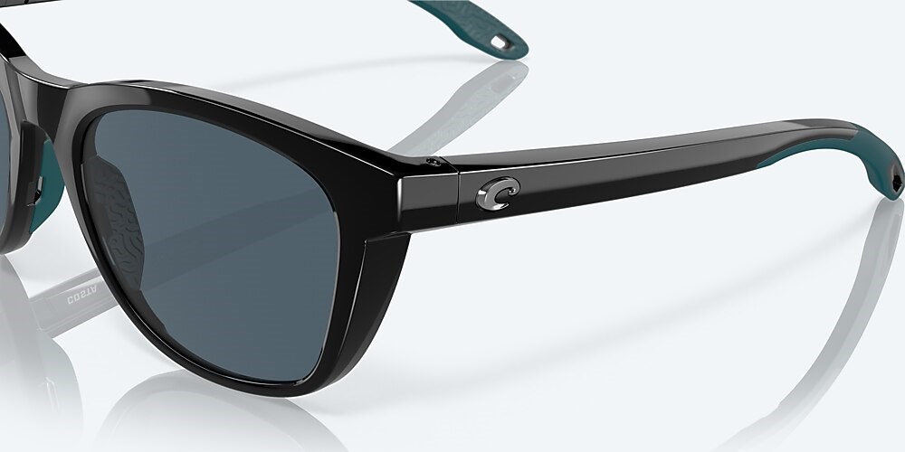 Costa Del Mar Aleta - Black - Gray Polarized Polycarbonate (580P)