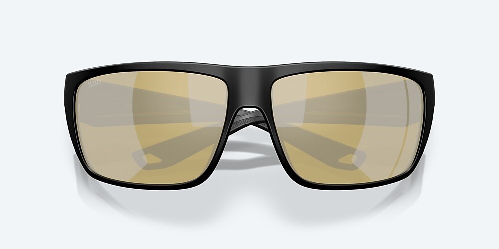 Costa Del Mar Fly Line - Matte Black - Sunrise Silver Mirror Polarized Glass (580G)