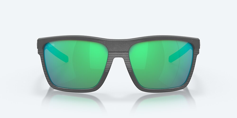 Costa Del Mar Pargo - Dark Gray - Green Mirror Polarized Glass (580G)