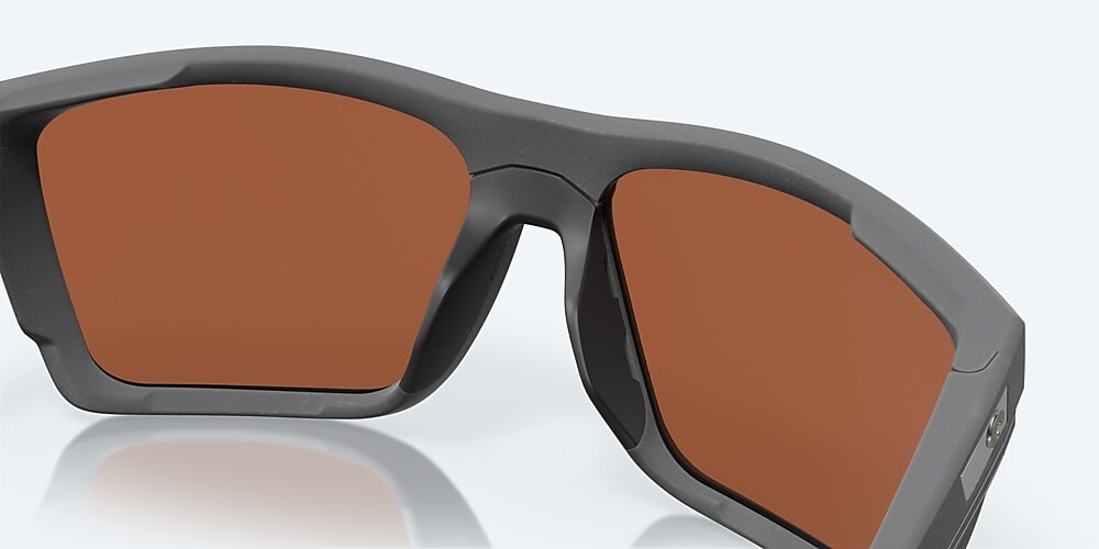 Costa Del Mar Pargo - Dark Gray - Green Mirror Polarized Glass (580G)