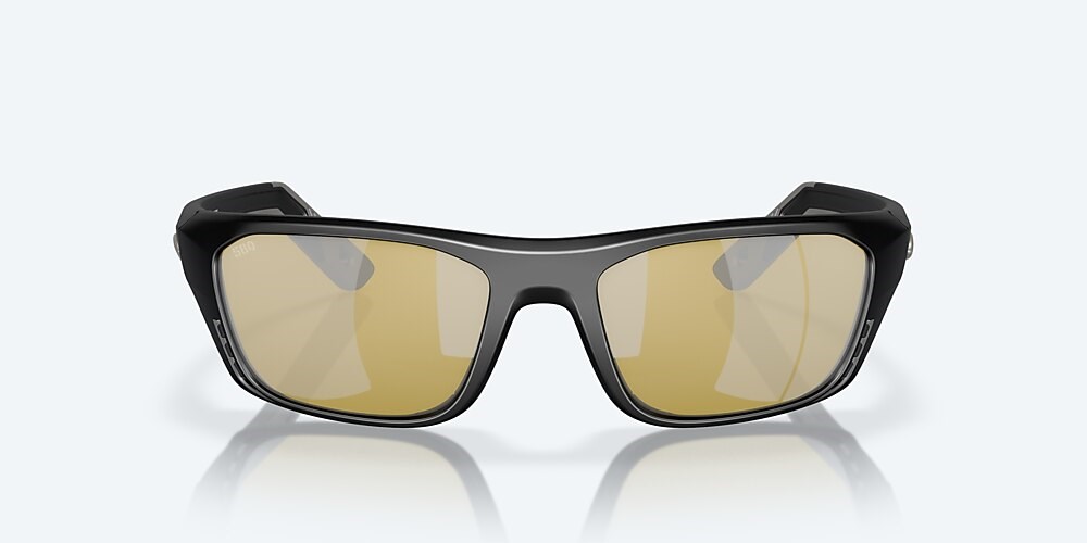 Costa Del Mar Whitetip PRO - Matte Black - Sunrise Silver Mirror Polarized Glass (580G)