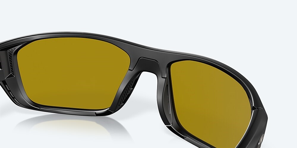 Costa Del Mar Whitetip PRO - Matte Black - Sunrise Silver Mirror Polarized Glass (580G)