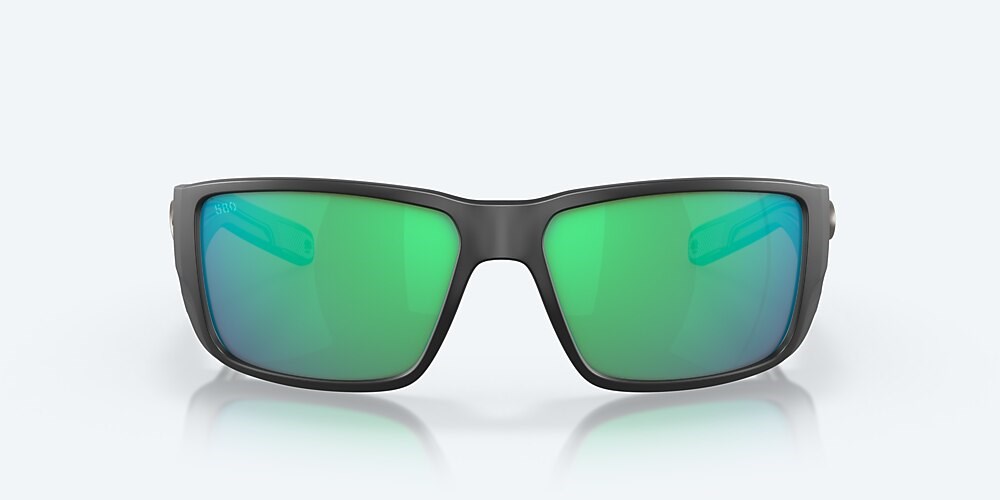 Costa Del Mar Blackfin PRO - Matte Black - Green Mirror Polarized Glass (580G)