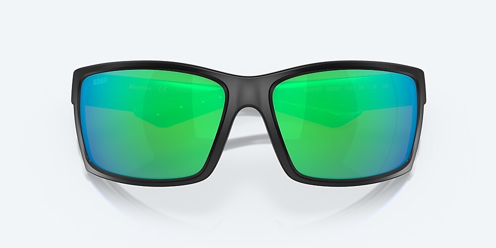 Costa Del Mar Reefton - Blackout - Green Mirror Polarized Polycarbonate (580P)