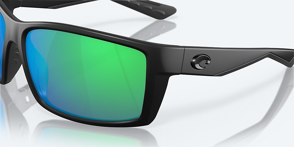 Costa Del Mar Reefton - Blackout - Green Mirror Polarized Polycarbonate (580P)