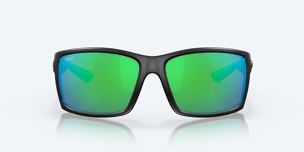 Costa Del Mar Reefton - Blackout - Green Mirror Polarized Polycarbonate (580P)