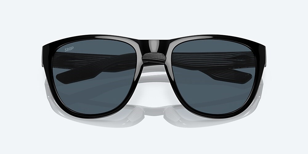 Costa Del Mar Irie - Black - Gray Polarized Polycarbonate (580P)