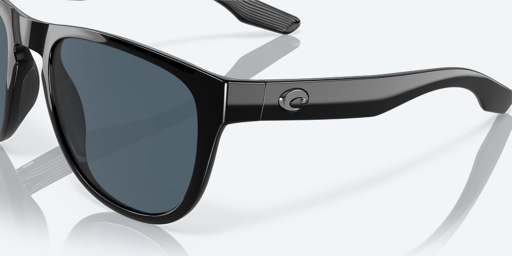Costa Del Mar Irie - Black - Gray Polarized Polycarbonate (580P)